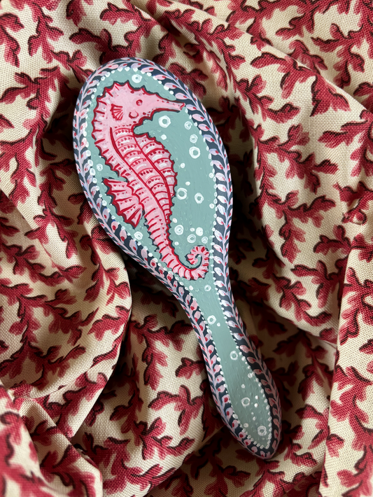 Small hairbrush - Seahorse