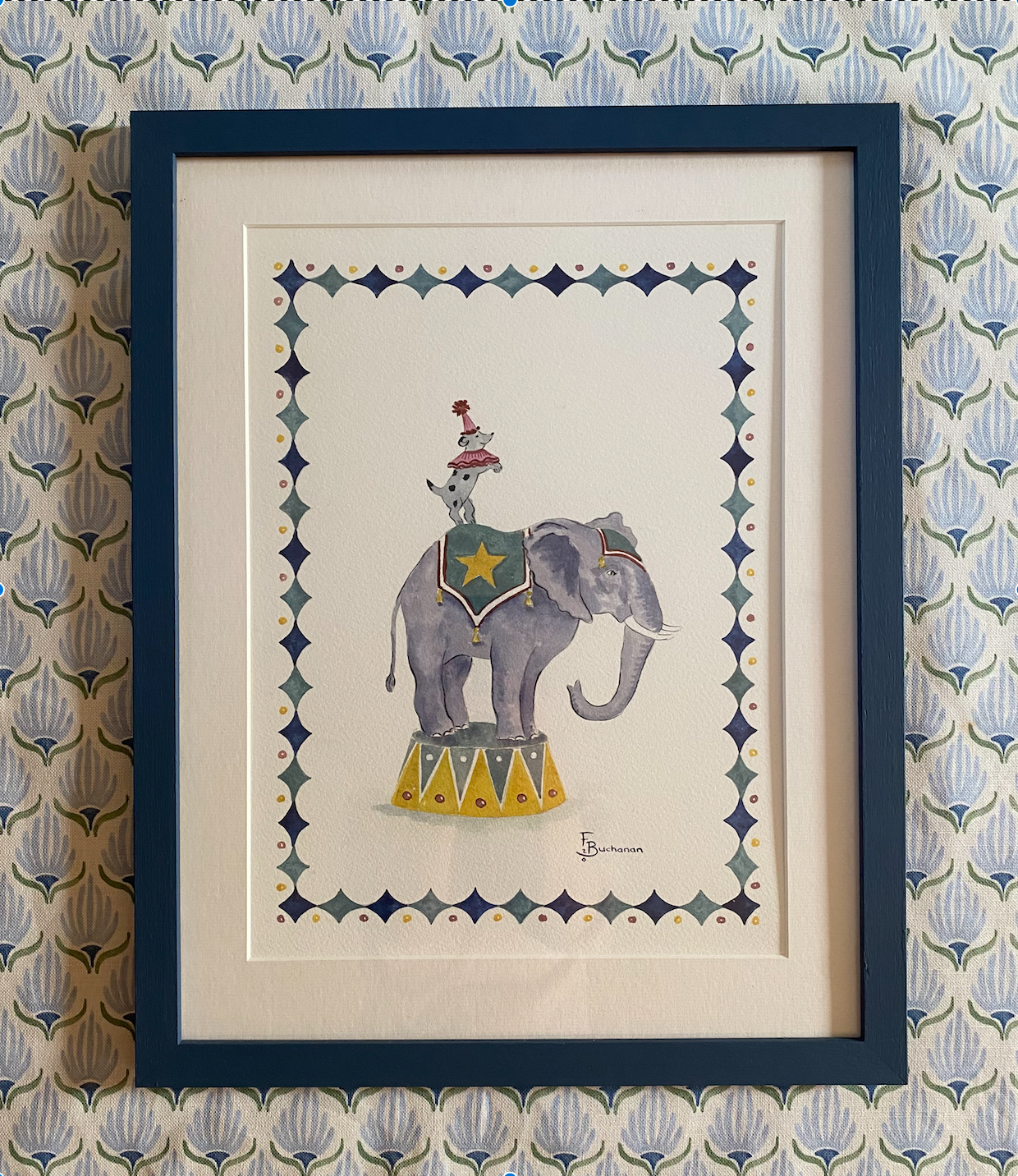 Circus Print - Elephant