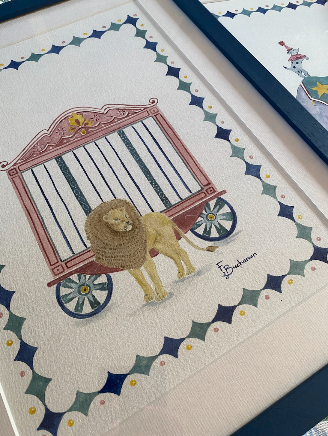 Circus Print - Lion