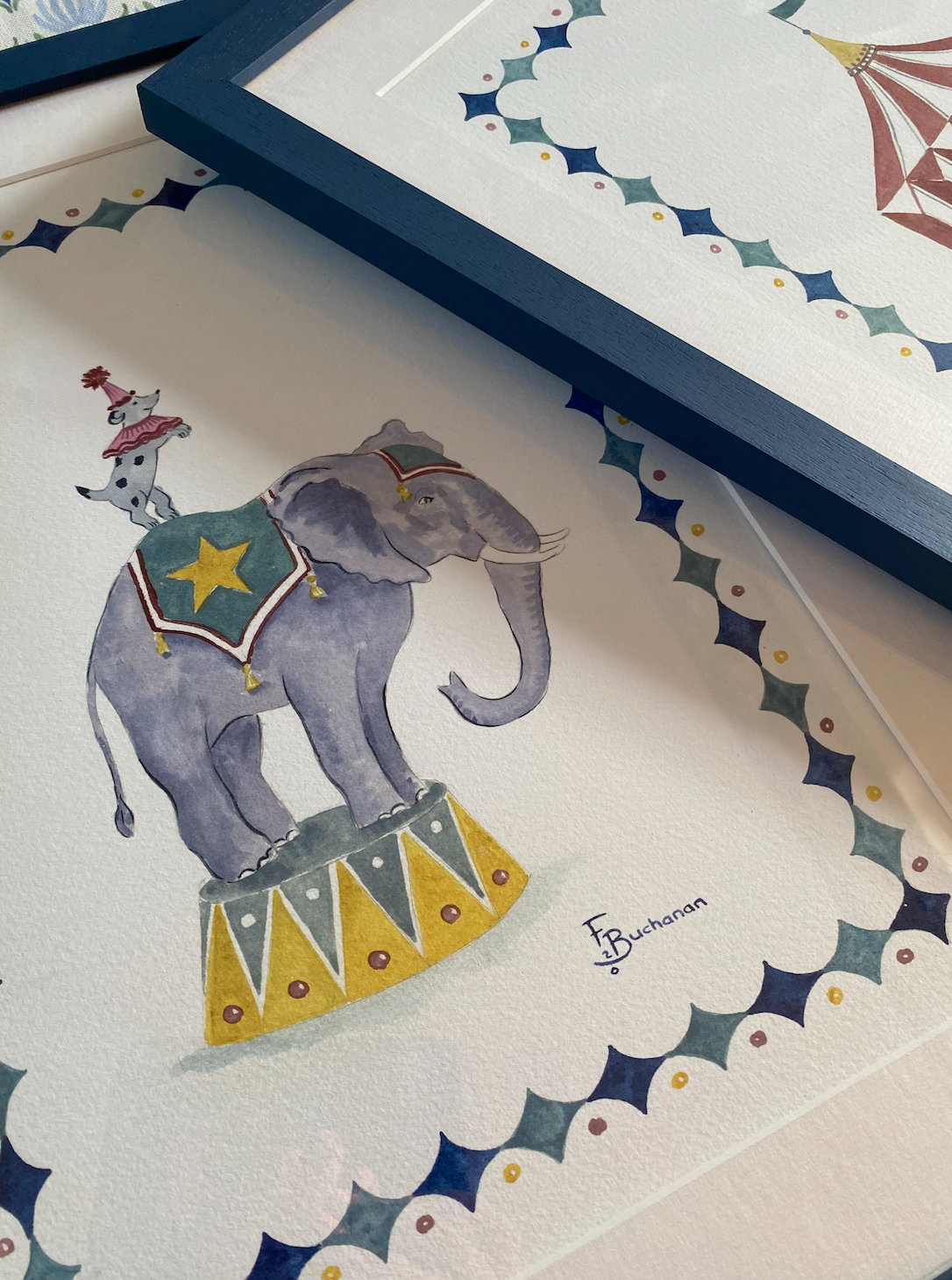 Circus Print - Elephant